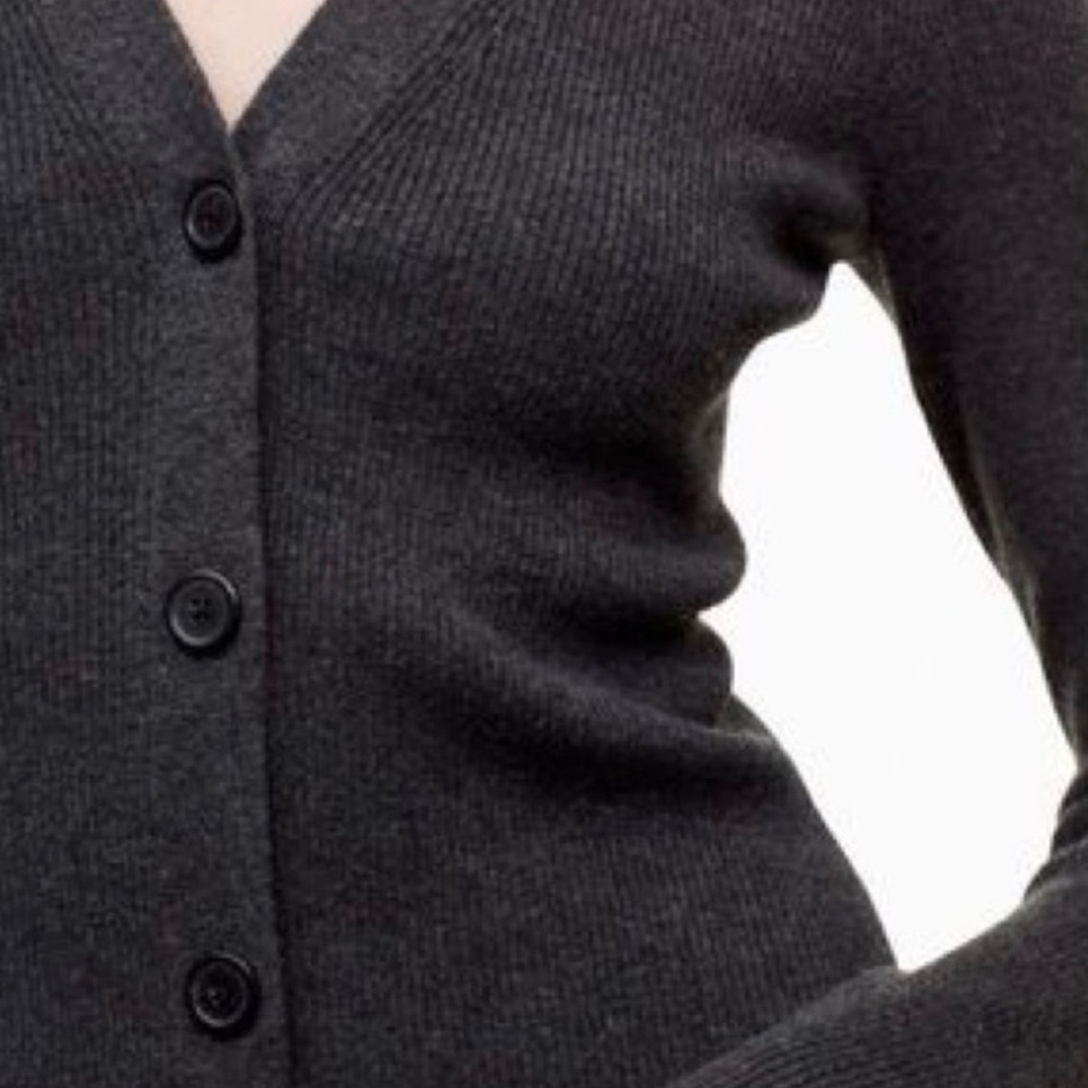 Artizia Long Dark Grey Cardigan - Picture 2 of 7